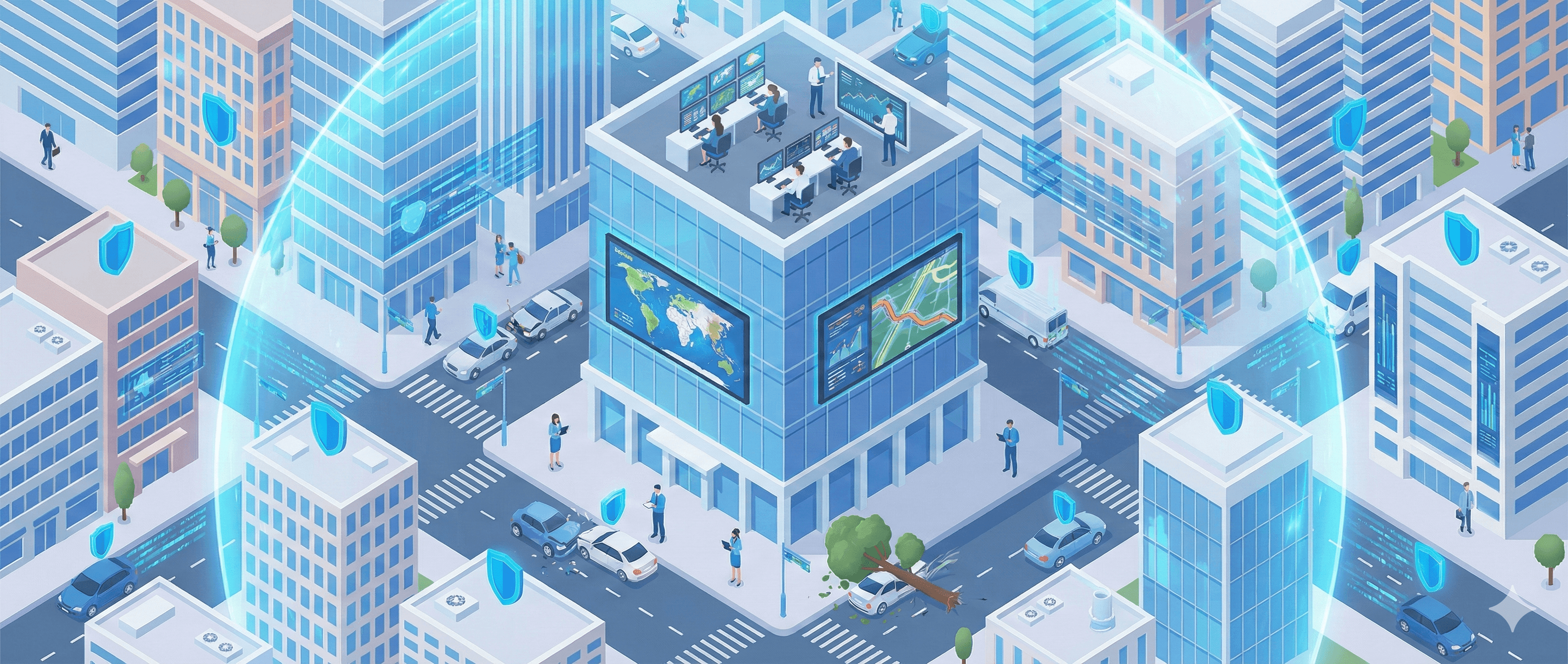 Ein KI-generiertes Bild, welches den Studiengang Versicherungswirtschaft (Dual) illustriert